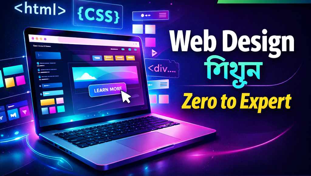ওয়েব ডিজাইন মাস্টারক্লাস | World Of IT Institute